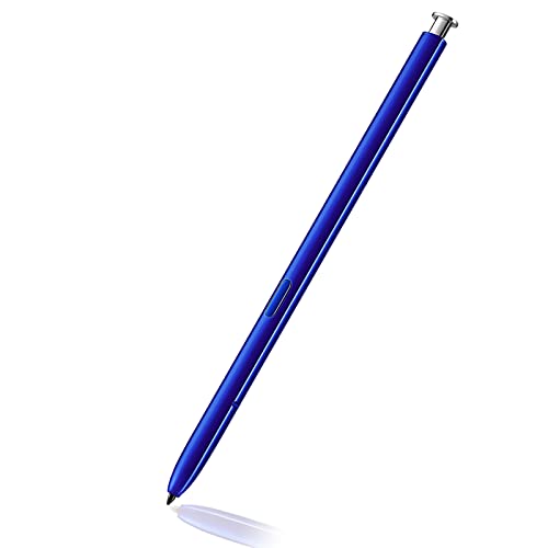 Galaxy Note 10 Pen Replacement Stylus Touch S Pen for Galaxy Note 10 Note10 Plus Note 10+ 5G Stylus Touch S Pen Without Bluetooth (Aura Glow Silver)