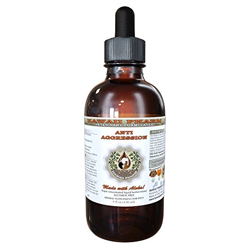 Anti-Aggression, Veterinary Natural Alcohol-Free Liquid Extract, Pet Herbal Supplement 4 oz