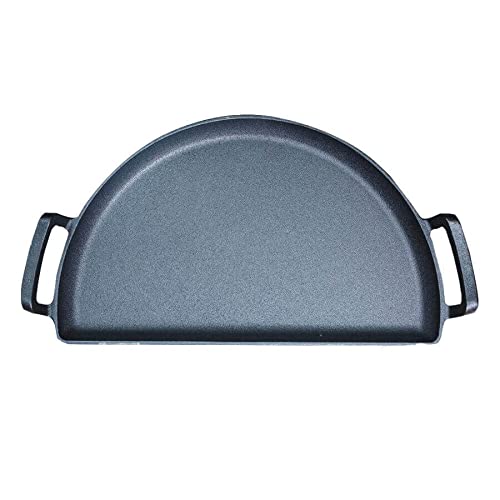 Slow N Sear Cast Iron Drip 'N Griddle Pan - Kettle BBQ Griddle hotplate - Suits Weber