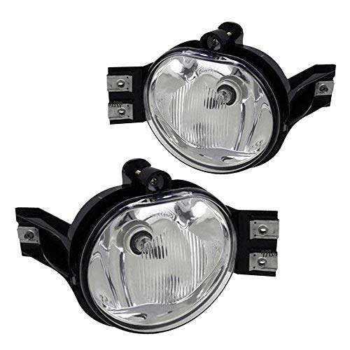 A ABIGAIL Driving Fog Lights Lamps Replacement for 2002 2003 2004 2005 2006 2007 2008 Dodge Ram 1500 2500 3500 Pickup Truck 55077475AE 55077474AE