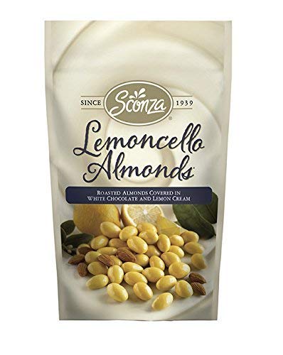 Sconza Candy, Lemoncello Almonds, 5 Ounce