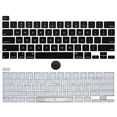 NUOLAISUN Keyboard Keycaps Keys Cap US Set Replacement for MacBook Pro A2251 A2289 A2141 2019 2020 Year 13" 16" Full Keycap with Removal Tool