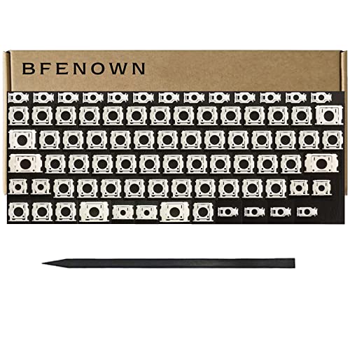 Bfenown Replacement US Keyboard Keycap Keys Key Cap Scissor Clips Hinge Set for MacBook Air Retina A2337 M1 EMC 3598 2020 2021 Year, Air Retina 13" A2179 MC 3302 2019 2020 Years