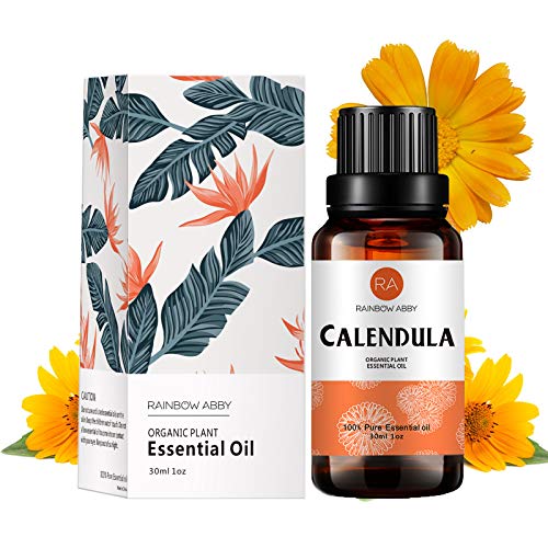 Calendula Essential Oil, 100% Pure Diffuser Oil Calendula Oil for Diffuser, Massage, Skin Care, Yoga, Sleep - 30ML