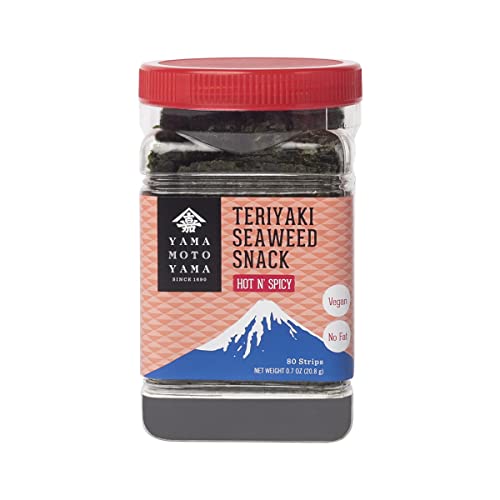 Yama Moto Yama Teriyaki Nori Seaweed Hot and Spicy, 0.7 Ounce