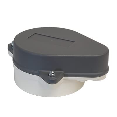 Merrill MFG WCOP403P 4" Watertight Sanitary ABS well cap, Seal