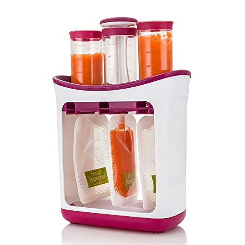 SH-RuiDu Homemade Fresh Fruit Juice Squeeze Station Infant Baby Food Maker with Storage Bags