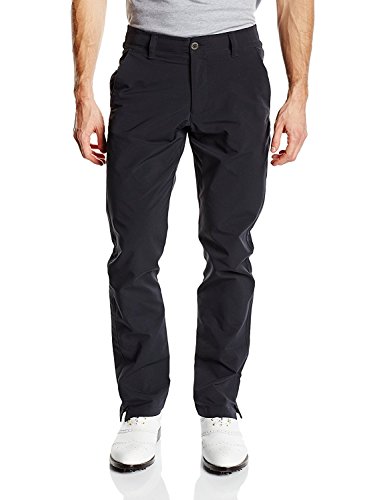 Under Armour Men's Match Play Golf Pants  Tapered Leg (Black/Black, 30W x 30L)