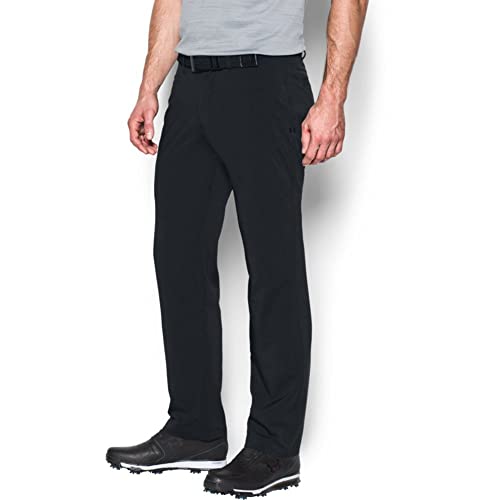 Under Armour Men's Tech Golf Pants,Black (001)/Black, 40/36