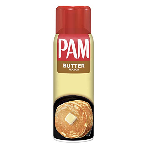 PAM Cooking Spray Butter Flavor, 5 Oz