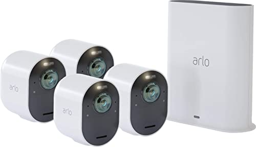 Arlo Ultra 4K Wire-Free HDR Security Cameras Surveillance / 4-Camera