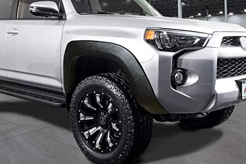 RDJ Trucks PRO-X-TEND Streamline Style Fender Flares - Fits/Compatible with Toyota 4Runner 2014-2021 - Set of 4 (Textured Black)