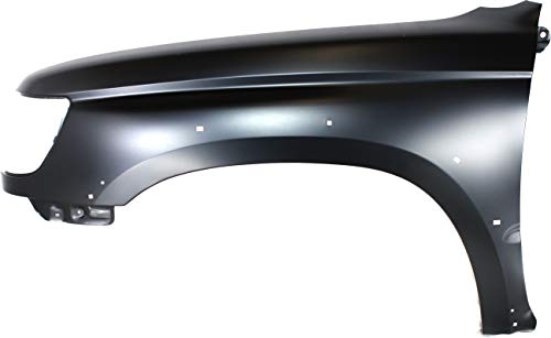 Evan Fischer Front Fender Compatible with 1996-2002 Toyota 4Runner with Fender Flare Holes Driver Side