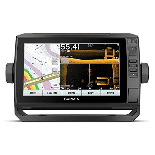 Garmin ECHOMAP UHD 93sv, 9" Keyed-Assist Touchscreen Chartplotter with U.S. LakeVu g3