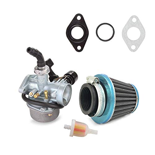 ATV Carburetor PZ19 with Fuel Filter and 35mm Air Filter for 50cc 70cc 80cc 90cc 110cc 125cc ATV Dirt Pit Bike Taotao Honda CRF By LIAMTU