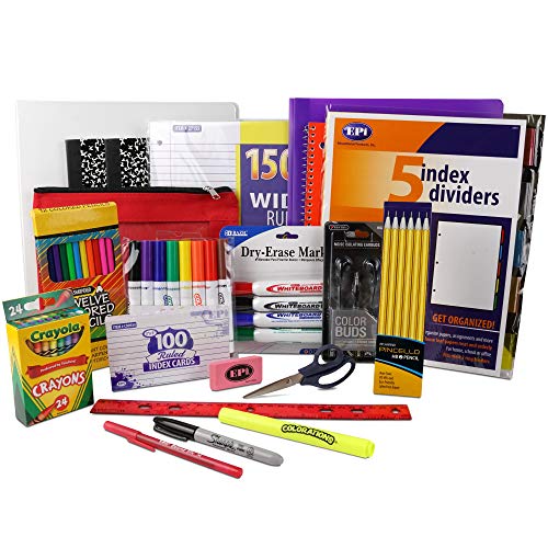 EPI Essential School Supply Kit for Fourth and Fifth Grade Students