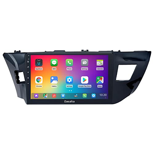 Dasaita 10.2" Android 11 Car Radio for Toyota Corolla 2014 2015 2016 Wireless Apple Carplay Android Auto Audio Video Player GPS Navigation Head Unit DSP Bluetooth 5.0 4G RAM 64G ROM