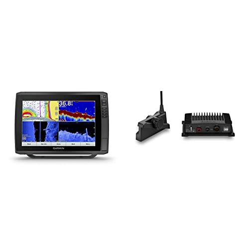 Garmin ECHOMAP Ultra 106sv & LiveScope Plus System with GLS 10 and LVS34 Transducer, Target Separation, Sharp Sonar Images, Vivid Color, Clear Vision