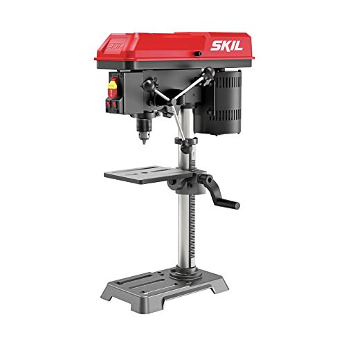 SKIL 6.2 Amp 10 In. 5-Speed Benchtop Drill Press with Laser Alignment & Work Light - DP9505-00