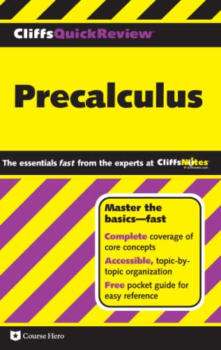 CliffsQuickReview Precalculus (Cliffs Quick Review (Paperback))