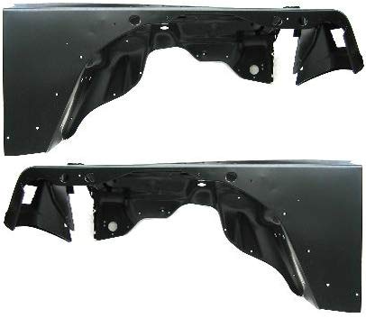 Evan Fischer Fender Set of 2 Compatible with 1997-2006 Jeep Wrangler - CH1241225, CH1240225