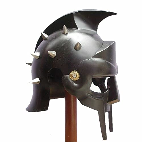 MF Doom Gladiator Mask Mad-Villain 18G Mild Steel Face Armor Replica Medieval Hand-Forged SCA LARP New Edition Great Gift Item For Nautical Lovers By RANA HANDICRAFT, Silver, Standard Size