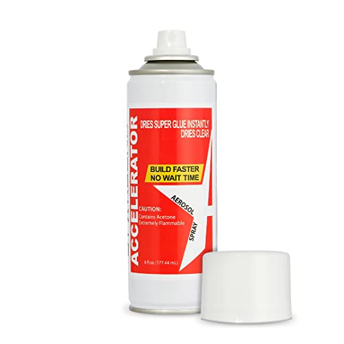 Starbond CA Glue Accelerator - Instantly Dries Super Glue (6 Ounce)