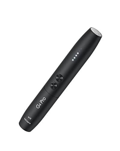 JEPWCO G4 Pro Anti Spy Detector for Wireless Audio Bug Camera, Bug Detector, Privacy Protector, 5 Levels Sensitivity, 25H Working Time, Portable Pen Shape, Home Office Travel