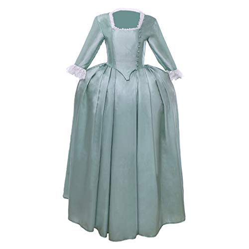 CosplayDiy Musical Hamilton Cosplay Costume Angelica Peggy Eliza Schuyler Sisters Dress Women's Hamilton Colonial Dress L