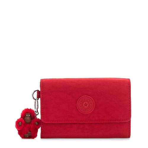 Kipling Pixi Medium Organizer Wallet Cherry Tonal