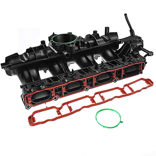 A-Premium Engine Intake Manifold Assembly [4Cyl 2.0L] W/Gasket Compatible with Audi A3 2008-2013, TT 2009-2010 & Volkswagen Jetta GTI 08-14, Passat, Passat CC, Tiguan 09-17, Eos, CC, Beetle 12-14