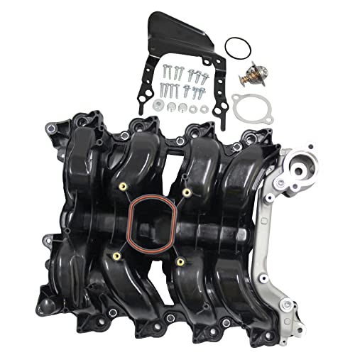 AngyMeck Upper Intake Manifold with Gaskets for 2001-2011 Fo-rd Crown Vict-oria Mus-Tang Expl-orer Lin-coln Town Car Mer-cury Grand Mar-quis Mount-aineer V8 4.6L 615-175
