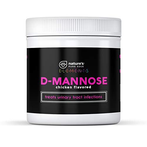 D-Mannose Supplement with Real Chicken for Dogs and Cats. Use for Immediate and Preventative Treatment of Bladder and Urinary Tract Infections UTIs. Stop Kidney Stones. Extra Strength 115 Grams.