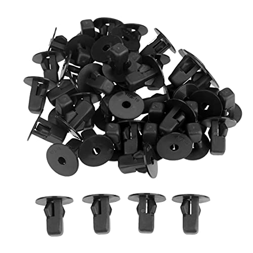 90189-06013 K55 Car Retainer Clips, 50Pcs Fender Liner Wheelhouse Liner, Plastic Fastener Kit, Nut Retainer Replacement for Toyota Camry Corolla Highlander Tundra Tacoma Sequoia