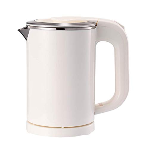 EAMATE 0.5L Portable Travel Electric Kettle Suitable For Traveling Cooking, Boiling (White)