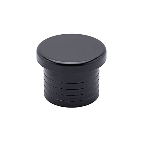 Alloy Aluminium 34mm BLACK Dump blow off valve Bov Blanking Plug Silicone Hose Blanking Plug, 34