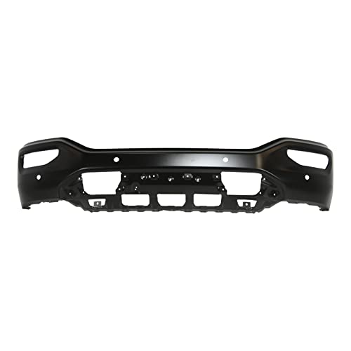 BUMPERS THAT DELIVER - Primered, Steel Front Bumper Face Bar Compatible with 2016 2017 2018 GMC Sierra 1500 w/Park Assist 16 17 18, GM1002864