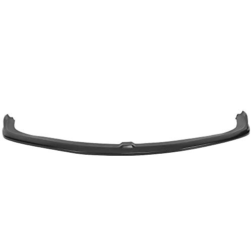 IKON MOTORSPORTS, Front Bumper Lip Compatible With 2007-2008 Acura TL Type S, Front Lip Kit Spoiler Unpainted PU Polyurethane