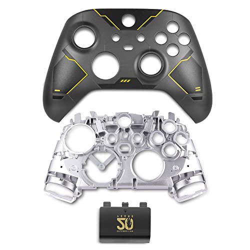 Replacement Faceplate Parts OEM Front Housing Shell Cover DIY Accessories Kit for Xbox Core Series X S Controller (Halo Infinite Limited Edition)