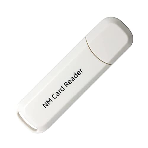 StrictFish USB 3.0 Type-A to NM Nano Memory Card & SD Card Reader for Huawei Cell Phone & Laptop (White)