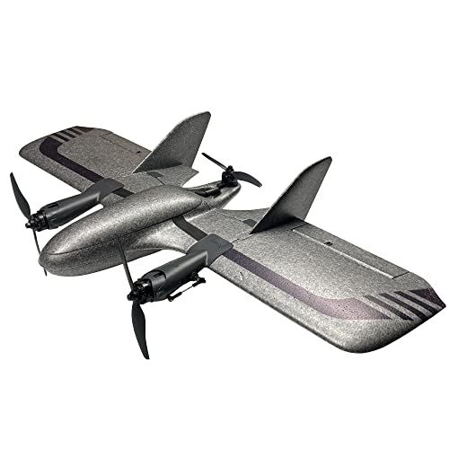 SoloGood Jumper-XIAKE800 FPV Fixed Wing Drone RC Plane 800mm Wingspan FPV Flying Wing Vertical Takeoff RC Airplane for Adults RC PlanePNP