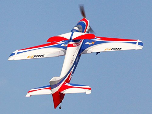 Fms F3A Olympus RC Airplane 1400mm (55.1") Wingspan 4ch Aerobatic 3D RC Model Plane Aircraft PNP (No Radio, Battery, Charger)
