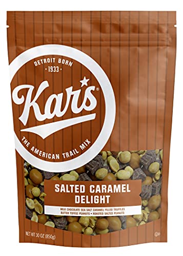 Kar's Nuts Salted Caramel Delight Trail Mix 30oz Resealable Pouch (Pack of 6)