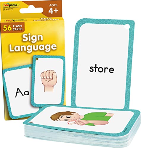 Sign Language Flash Cards (EP62076)