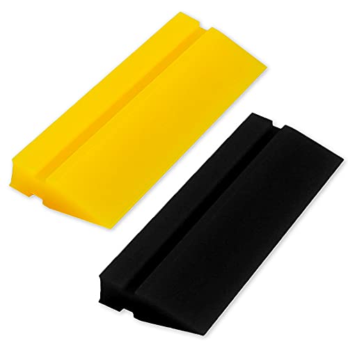 Zanch Window Tint Tools Soft Rubber Squeegee PPF Squeegee Mini Squeegee,Different Hardness Small Squeegee Window Film Installation Tool Silicone Water Blade for Window Tinting Home Squeegee Tools