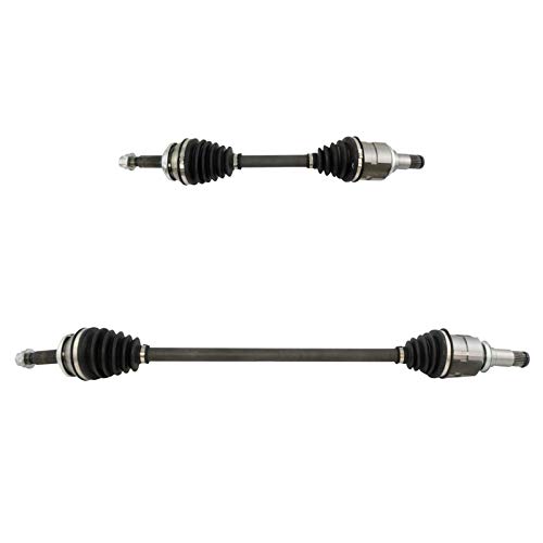 TRQ Front CV C/V Axle Shaft Assembly Kit New Left & Right Pair 2 Piece Set for 2010-2015 Toyota Prius / 2012-2015 Prius Plug-In / 2011-2017 Lexus CT200h