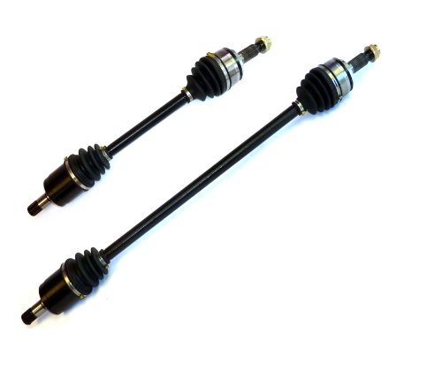 DTA HO20222023 front Left Right Pair - 2 New Premium CV Axles (Drive Axle Assembly) Fits 2006-2011 Honda Civic 1.8L Automatic Only