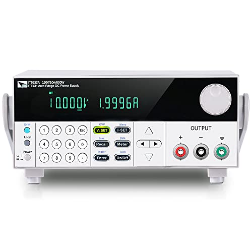 ITECH 150V/10A/600W Wide-Range DC Programmable Power Supply Variable Lab Power Supply Switching Regulated IT6953A