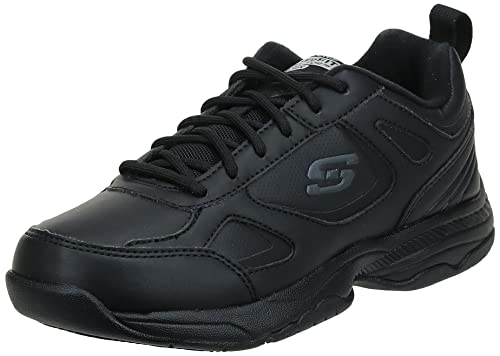 Skechers Work Dighton - Bricelyn Black Synthetic/Leather 8