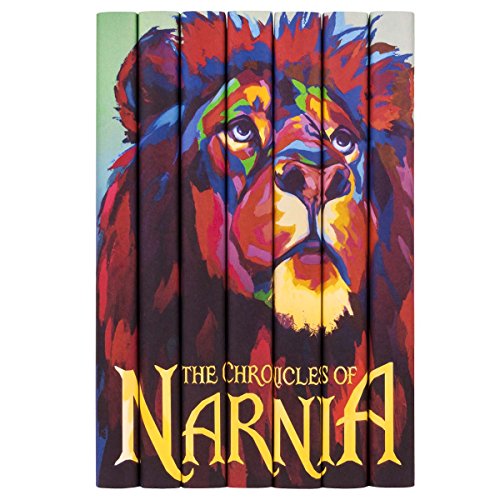 Juniper Books The Chronicles of Narnia Complete Series | 7-Volume Hardcover Book Set with Custom Designed Dust Jackets | Author C.S. Lewis | Includes All 7 Books of The Chronicles of Narnia Series